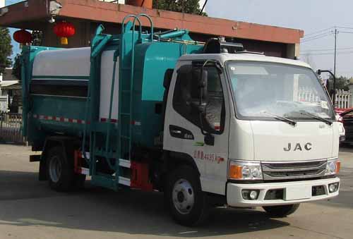 程力威牌CLW5040ZZZ6SL型自装卸式垃圾车